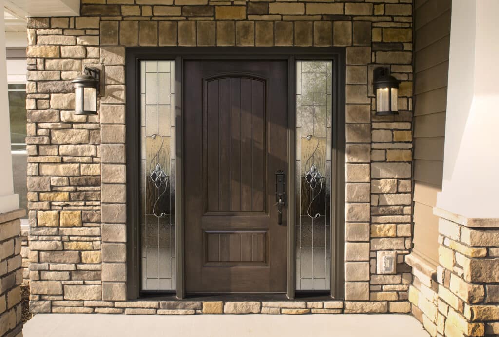 This hinged entry door in San Antonio Texas from Provia is a beautiful example.